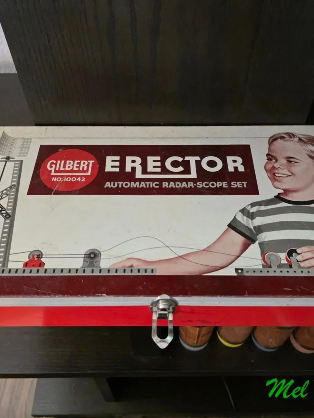 Vintage 1959 Gilbert Erector Set No. 10042 Automatic Radar-Scope Set